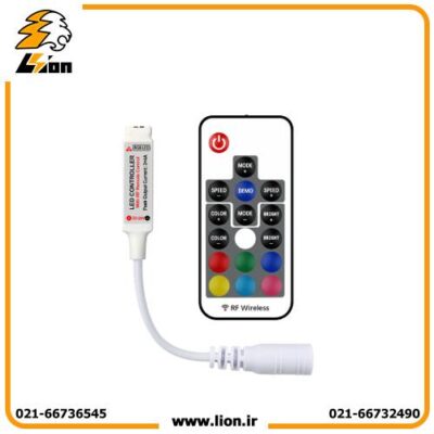 ریموت کنترل ال‌ ای‌ دی ۱۲ آمپر (RF RGB)