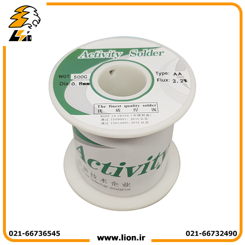 solder-lion.ir خرید سیم لحیم قلع اکتیو 0.8 250 گرمی با بهترین قیمت