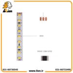 ریسه ال‌ ای‌ دی ۲۴ ولت ۱۲۰ ال‌ ای‌ دی عرض ۸ میلی‌ متر رونده (حرکتی) برند لانستار - Image 4