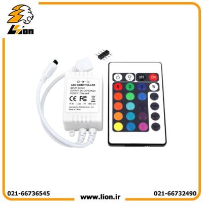 معرفی ریموت کنترل ال ای دی 6 آمپر RGB برای طراحی و دکوراسیون