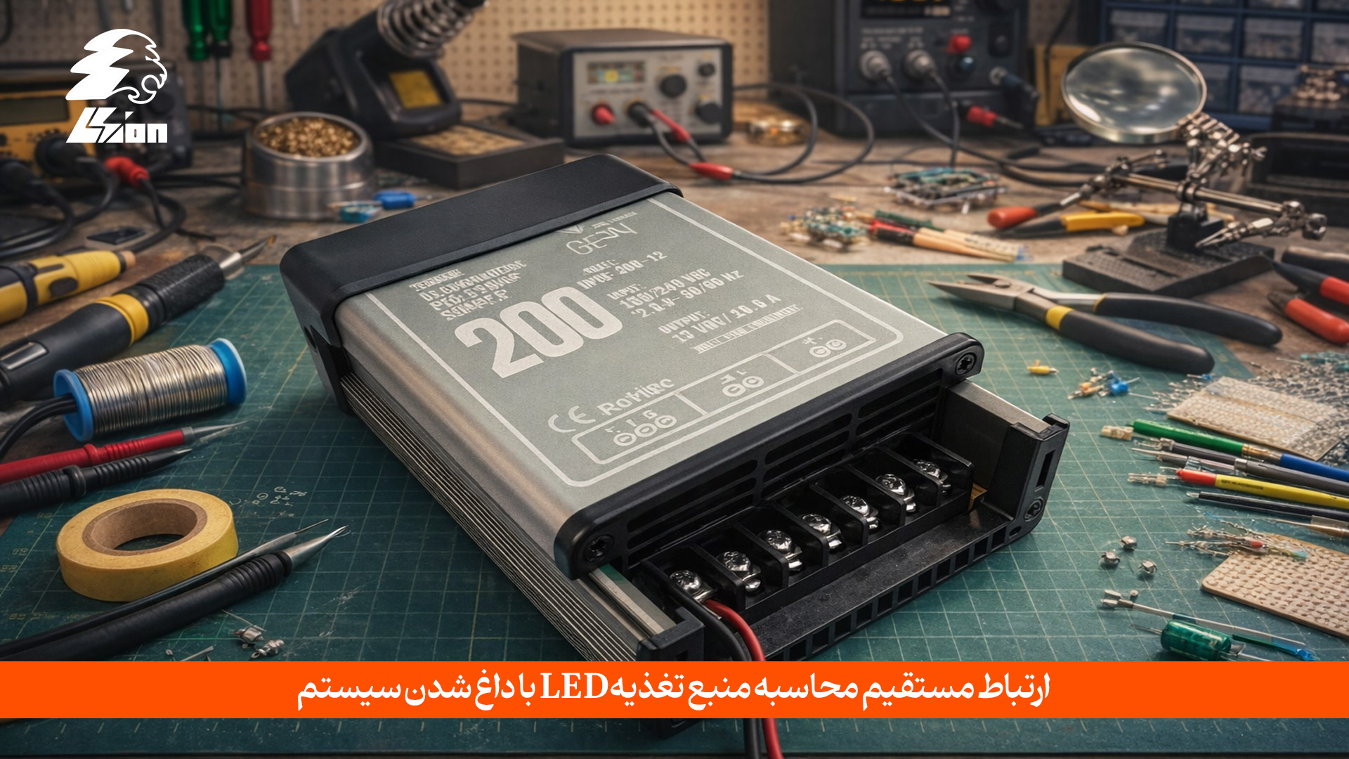 ارتباط مستقیم محاسبه منبع تغذیه LED با داغ شدن سیستم